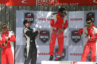 DOUBLE VICTOIRE DU PILOTE INDIEN ABHINAY BIKKANI AU CIRCUIT MONT-TREMBLANT