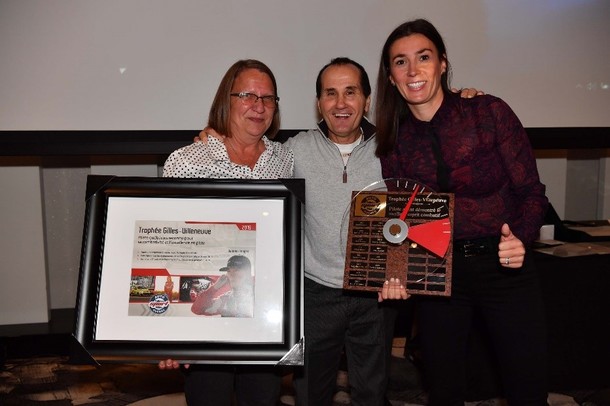 Valérie Limoges, honorée du prestigieux trophée Gilles-Villeneuve