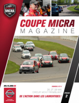 BÉDARD ET COUPAL LAURÉATS DES COURSES DE COUPE NISSAN MICRA AU CIRCUIT MONT-TREMBLANT