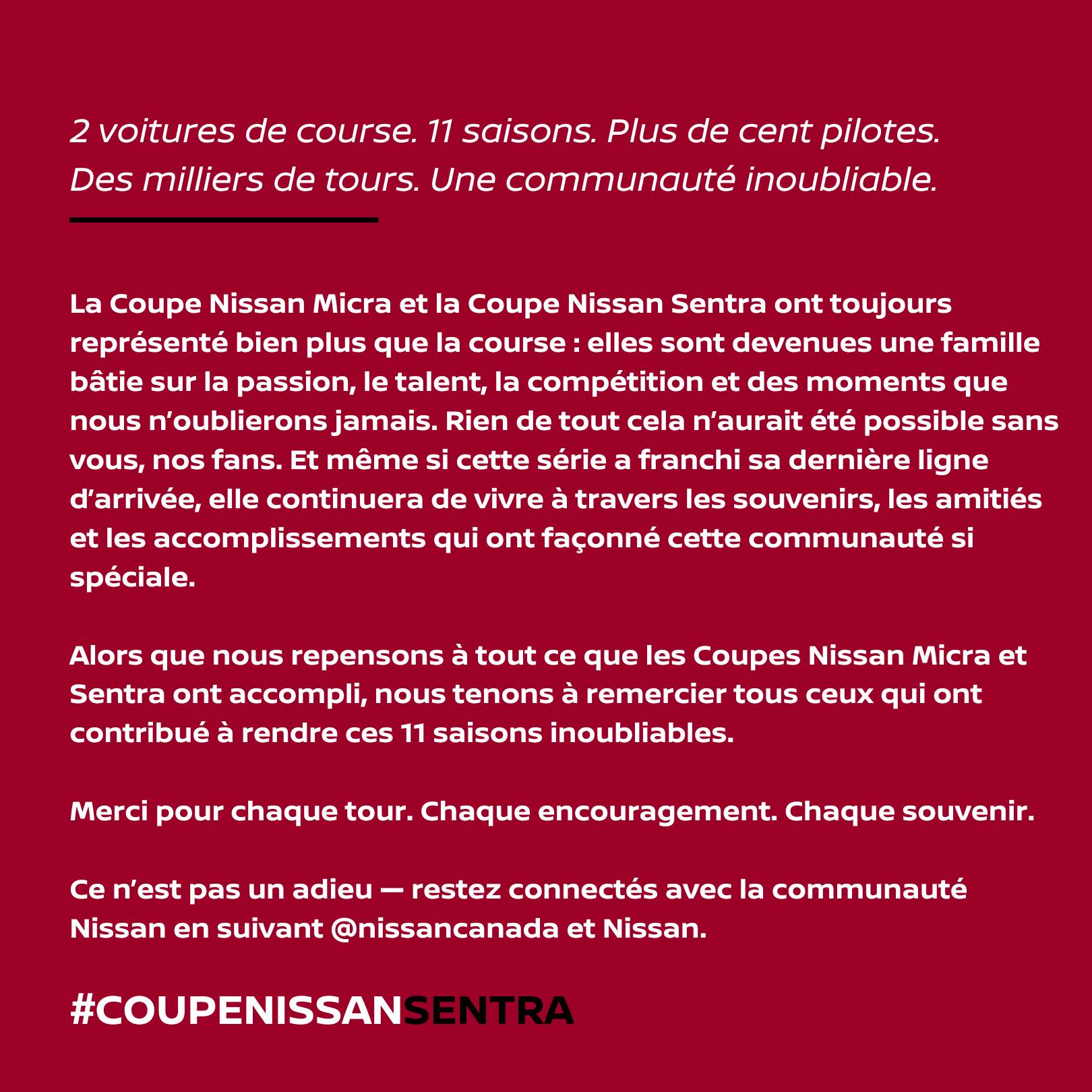 Coupe Nissan Sentra et Micra